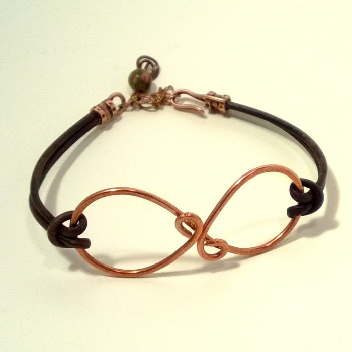 Copper Infinity Bracelet